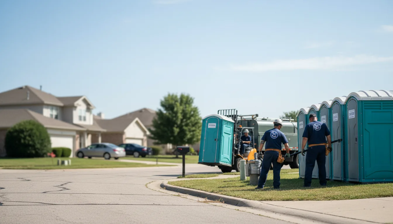 Porta Potty Rental in Gardendale, TX near me